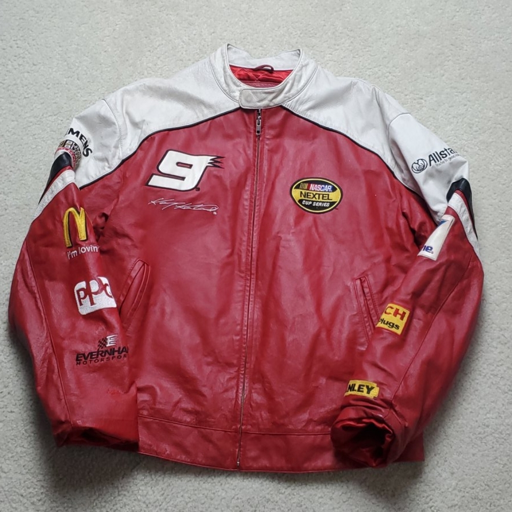 Wilson's Leather NASCAR Dodge 9 Kasey Kahne Jacket